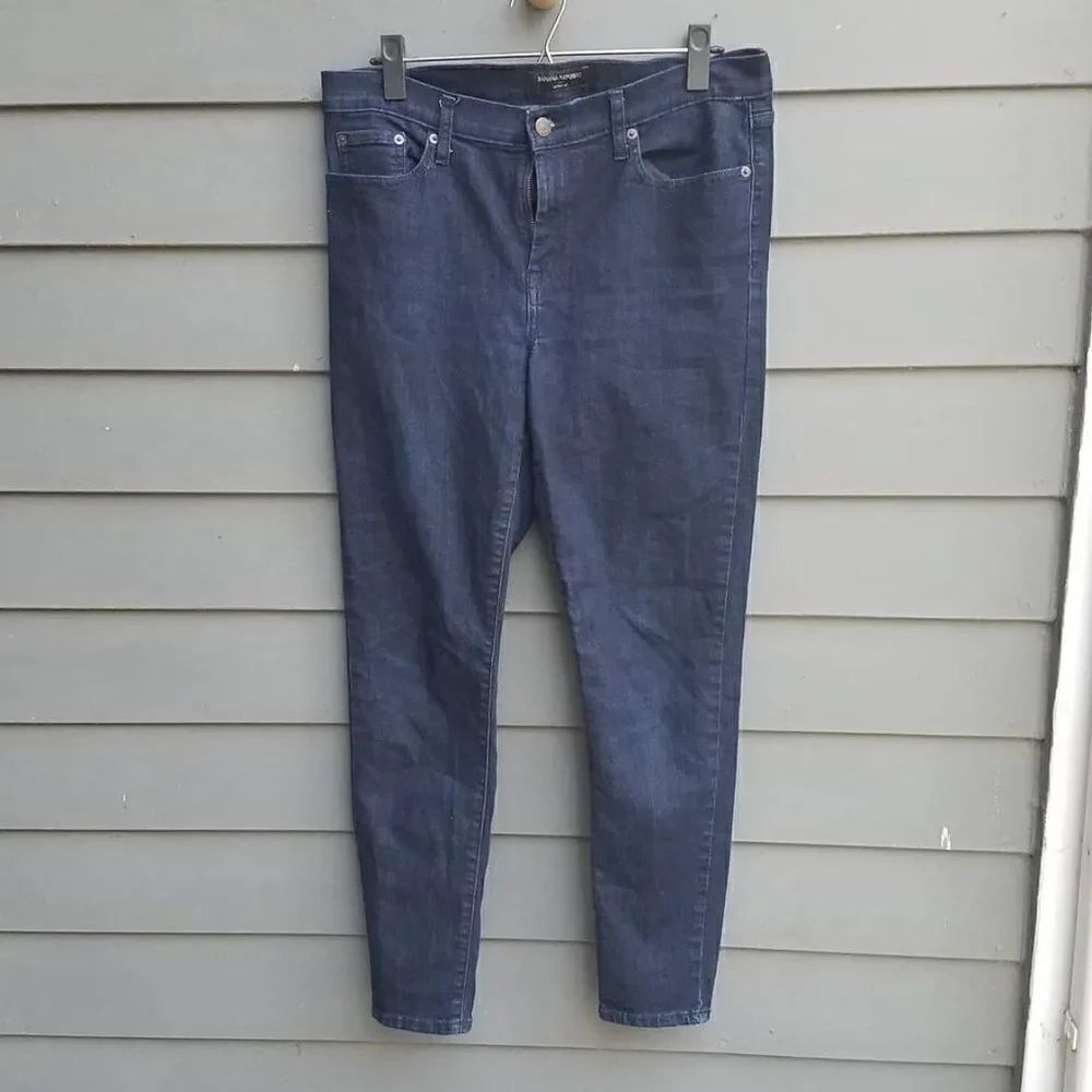 Banana Republic Dark Wash Skinny Jeans size 31/12 - Picture 4 of 8
